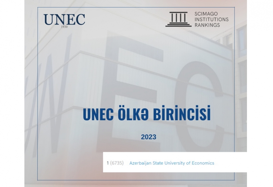 UNEC первый в Азербайджане по рейтингу SCimago