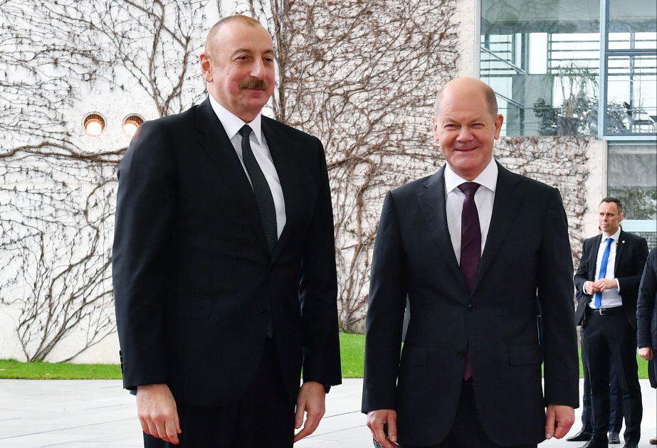 Berlin : le président azerbaïdjanais et le chancelier allemand se sont entretenus en tête-à-tête  MIS A JOUR VIDEO