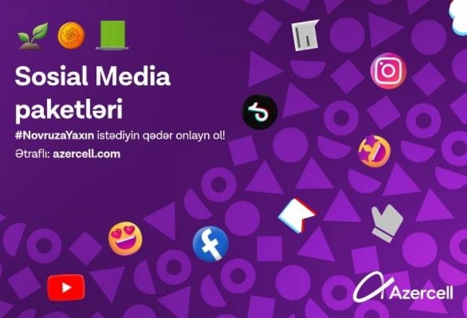 ®  Azercell делает социальные сети более доступными в Новруз!
