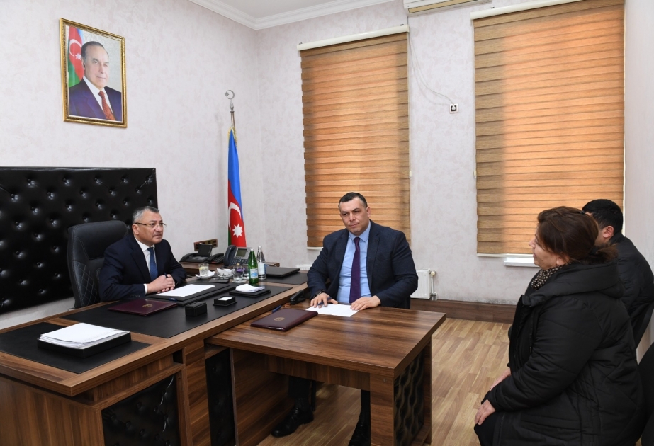 Dövlət Komitəsində keçmiş məcburi köçkünlərin müraciətləri dinlənilib