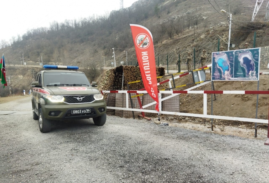 Laçın-Xankəndi yolu: Növbəti 18 avtomobil maneəsiz keçdi