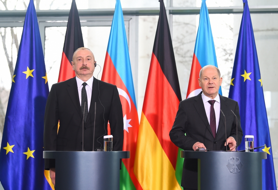 Bundeskanzler Olaf Scholz: Wir wollen, dass Konflikt zwischen Armenien und Aserbaidschan friedlich beigelegt wird