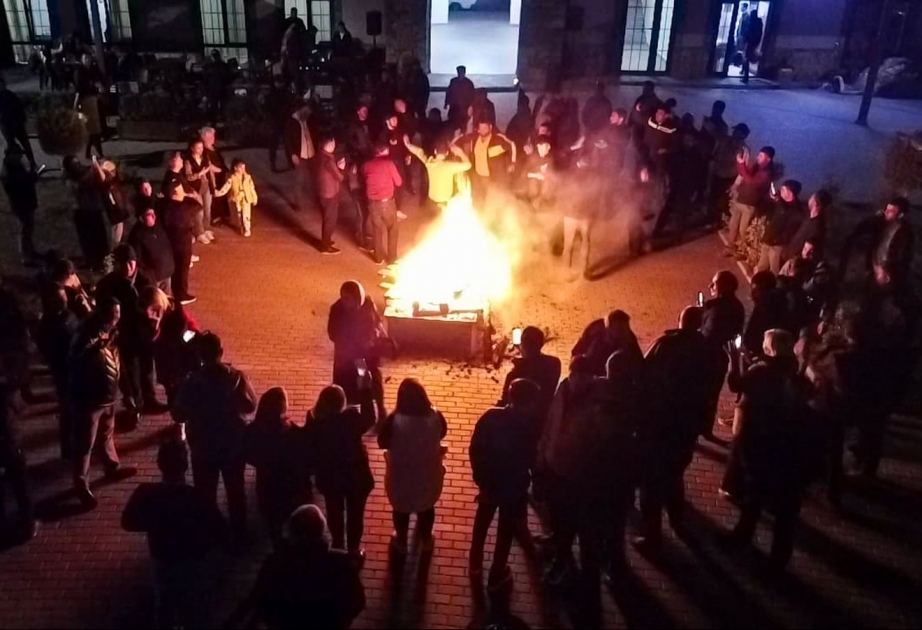 Ağalıda İlaxır çərşənbə böyük coşqu ilə qeyd edilib