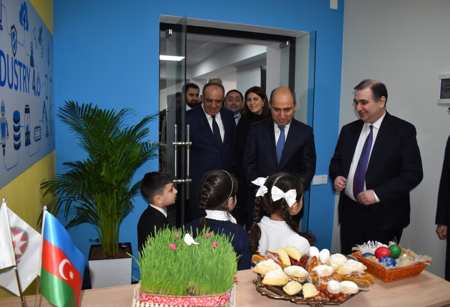 Министр образования и науки Грузии принял участие в открытии центра STEAM в Гахе