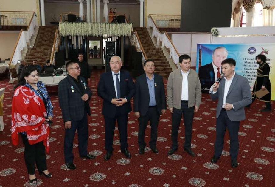 Qazaxıstanın Türkistan vilayətində Ulu Öndərə həsr edilmiş tədbir təşkil olunub