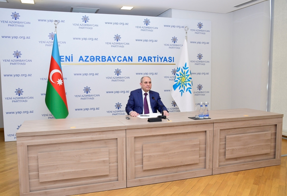 YAP Sədrinin müavini ÇKP və dünya siyasi partiyalarının yüksək səviyyəli dialoqunda iştirak edib