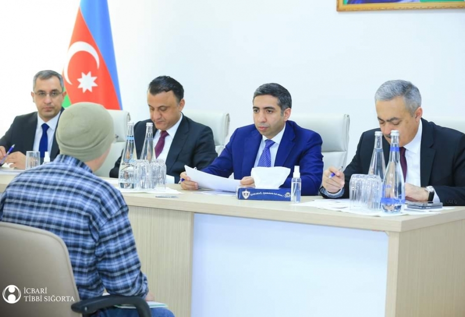 İcbari Tibbi Sığorta üzrə Dövlət Agentliyinin rəhbəri Sumqayıtda vətəndaşlarla görüşüb
