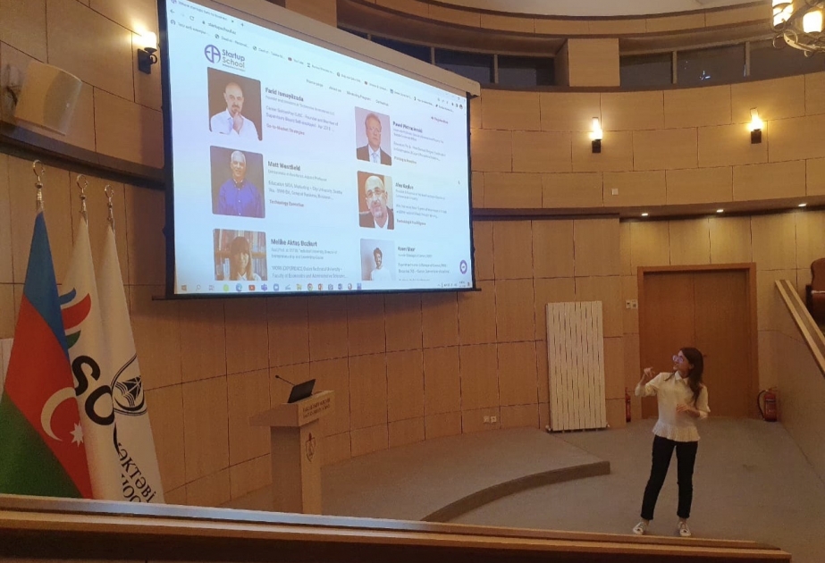 Bakı Ali Neft Məktəbində “StartUp School” layihəsinin tanıtımı reallaşıb
