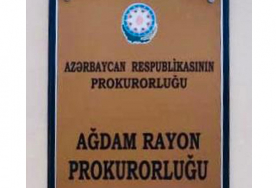 Ağdamda mina hadisəsi ilə əlaqədar rayon prokurorluğunda araşdırma aparılır