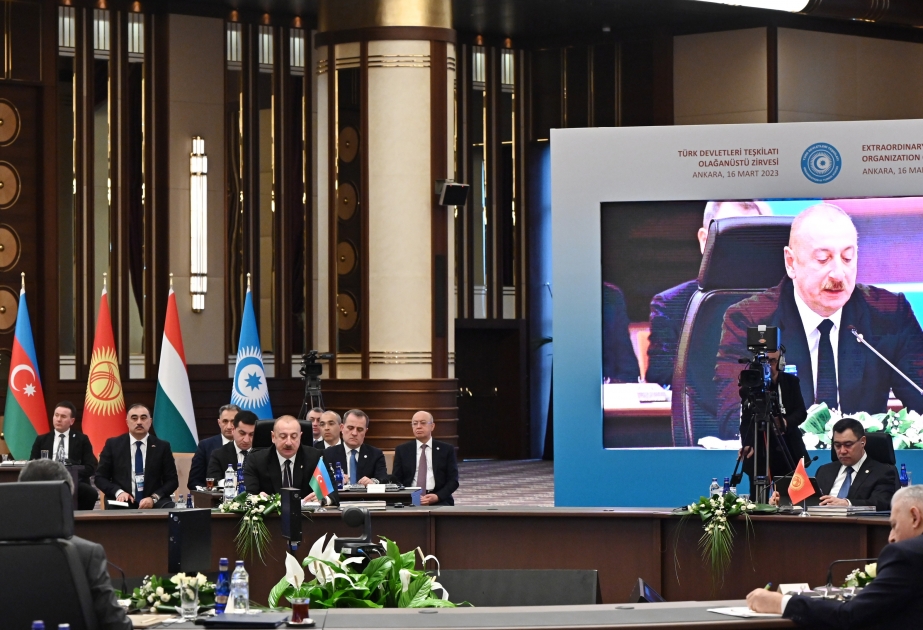Azerbaijani President: Türkiye`s development is essential for entire Turkic world