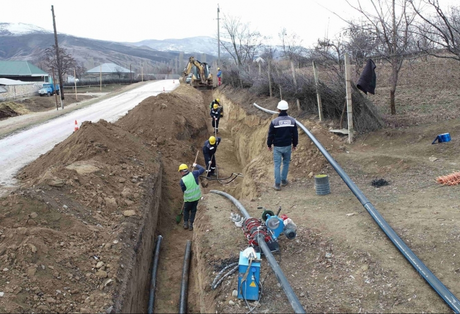 Ağstafanın 3 kəndinin su təsərrüfatı yaxşılaşdırılır