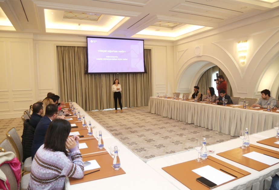 “PAŞA Həyat” və MEDİA tərəfindən media nümayəndələri üçün təlim təşkil olunub
