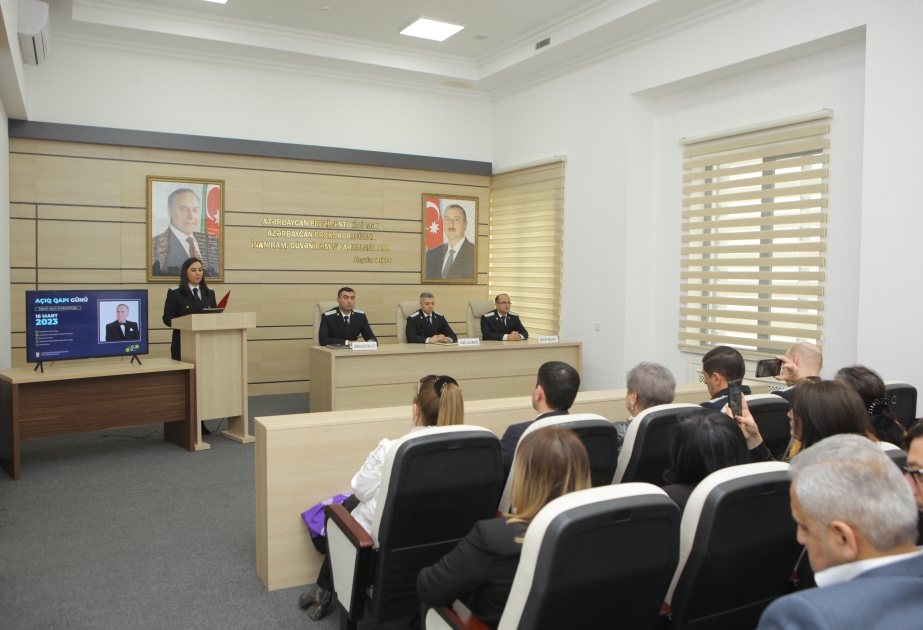 “Heydər Əliyev İli” ilə bağlı Səbail rayon prokurorluğunda “Açıq qapı” günü keçirilib