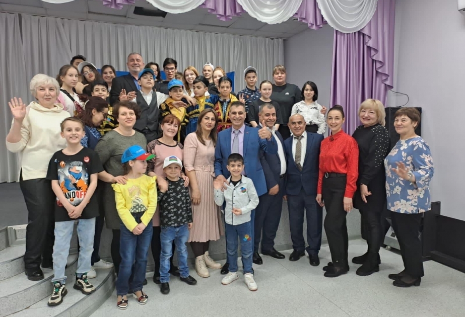 Xabarovsk vilayətindəki Azərbaycan diasporunun nümayəndələri uşaq evində olublar