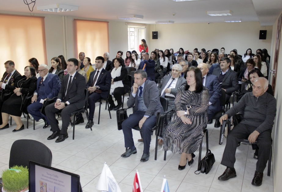 BDU-da yazıçı Güllü Məmmədovanın tarixi romanlarının müzakirəsi keçirilib