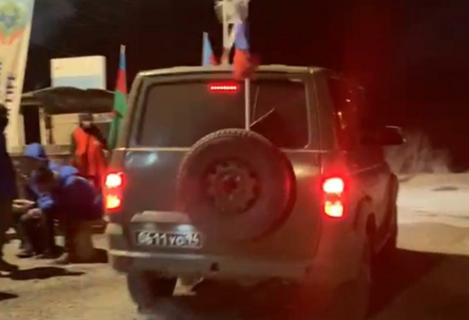 Sülhməramlıların avtomobilləri axşam saatlarında da maneəsiz hərəkət edir