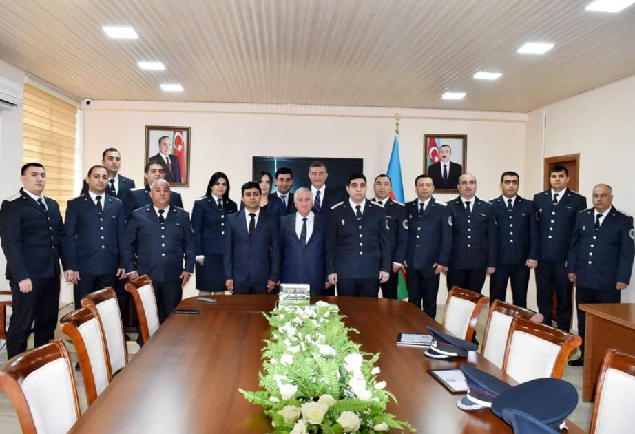 Şirvanda miqrasiya orqanları işçilərinin peşə bayramı qeyd olunub
