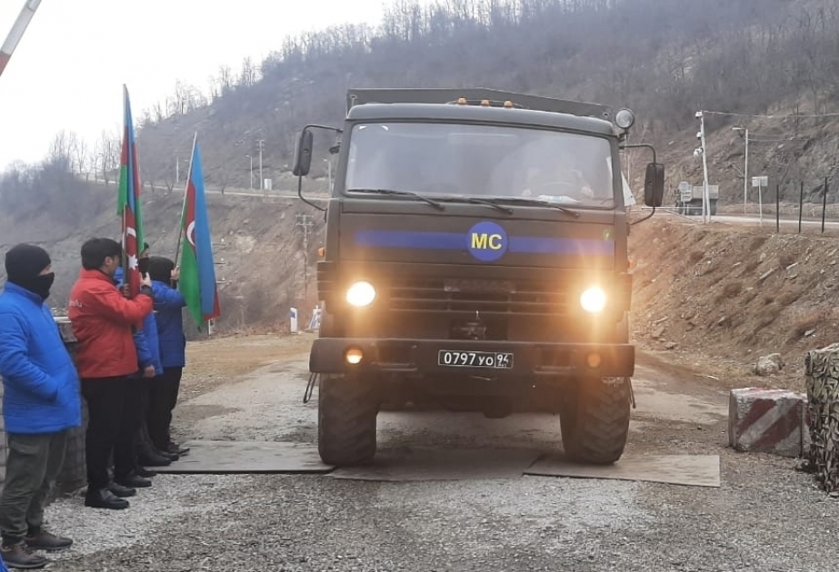 Обеспечено свободное передвижение 21 автомобиля, принадлежащего российским миротворцам
