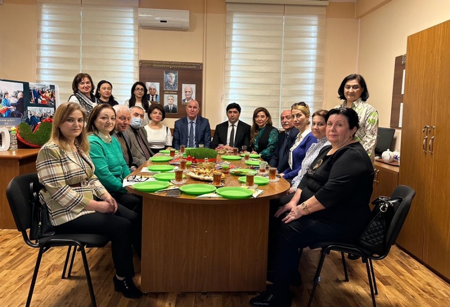 Azərbaycan Dillər Universitetində tədbir: “Heydər Əliyev və milli-mənəvi dəyərlər”