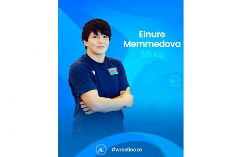 Azərbaycanın qadın güləşçisi Avropa üçüncüsü olub