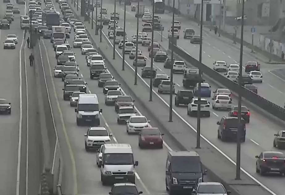 Bakıda hazırda sıxlıq müşahidə edilən yollar