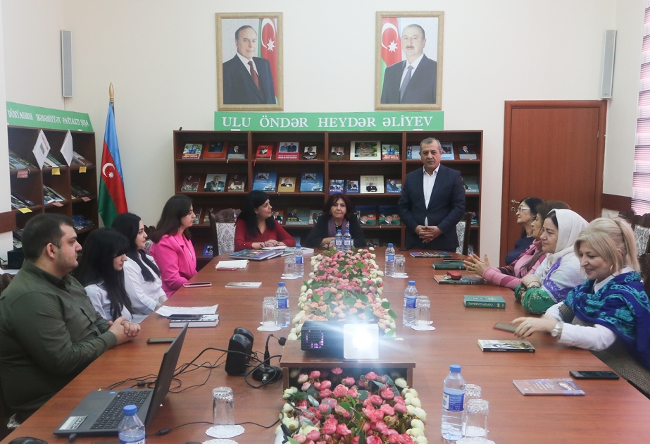 Kitabxanada Cəfər Cabbarlının anadan olmasının 124-cü ildönümü münasibətilə tədbir təşkil edilib