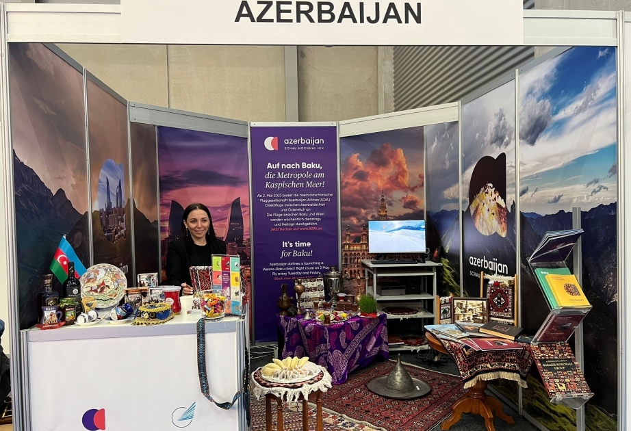 Azerbaiyán participa en la feria internacional de turismo organizada en Viena