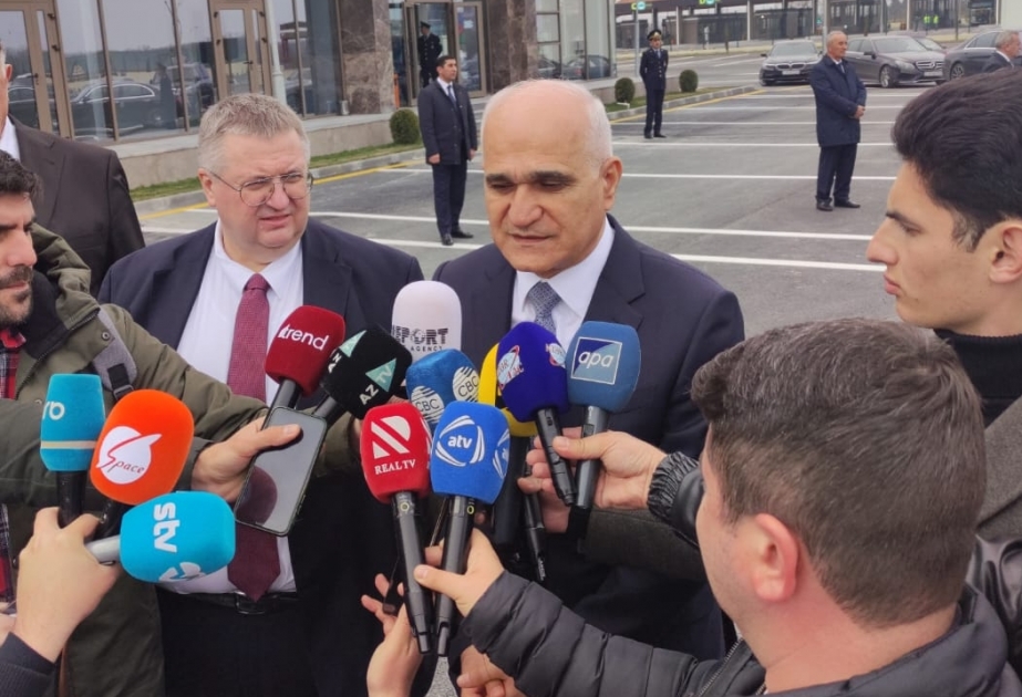 Şahin Mustafayev: “Xanoba” sərhəd keçid məntəqəsi tranzit daşımaları üçün geniş imkanlar yaradacaq