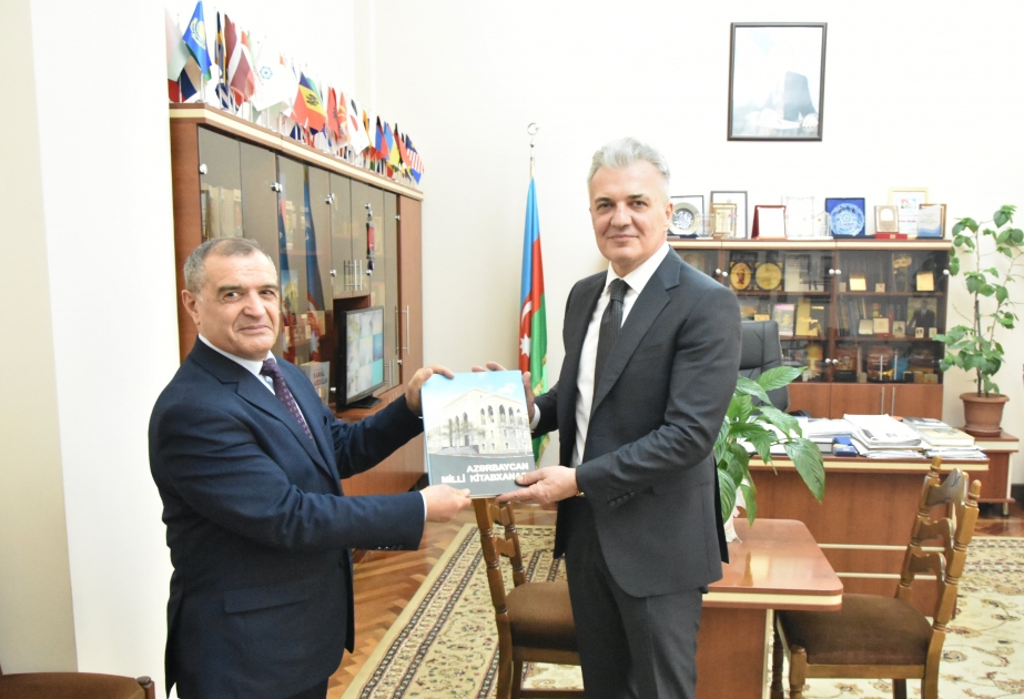 Azərbaycanla Xorvatiya Milli kitabxanaları arasında əlaqələr genişləndirilir
