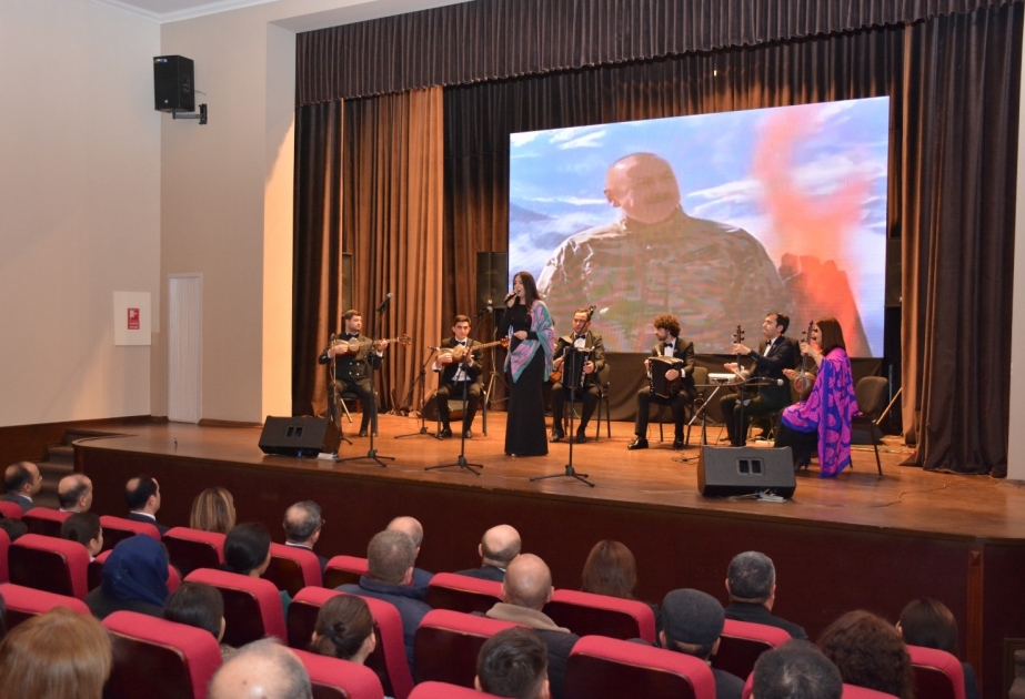 Şamaxıda “100 illik Bahar” adlı konsert keçirilib