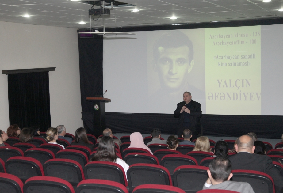 Dövlət Film Fondunda növbəti tədbir kinorejissor Yalçın Əfəndiyevə həsr olunub