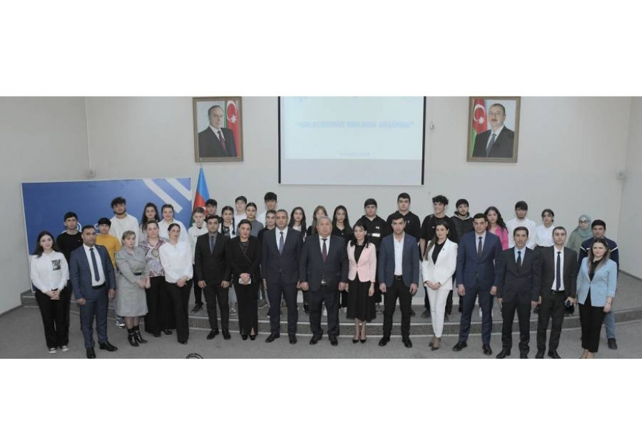 Gənclər narkotik vasitələrin zərərləri barədə məlumatlandırılıblar