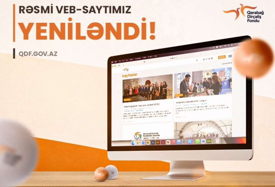 Qarabağ Dirçəliş Fondu yeni multifunksional saytını təqdim edib
