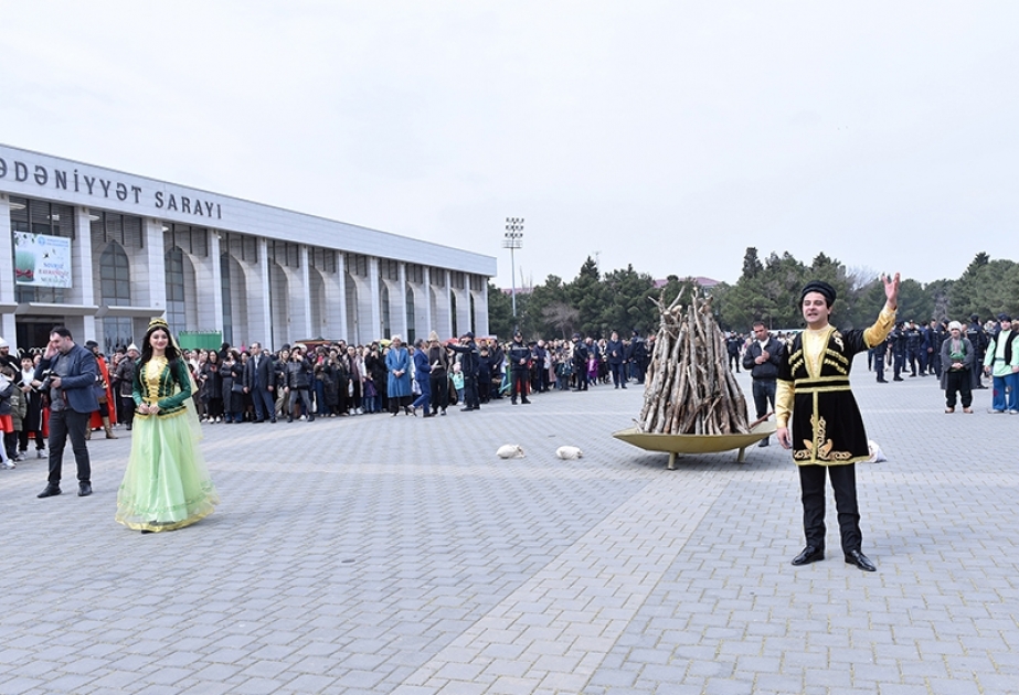 Sumqayıtda Novruz şənliyi təşkil olunub