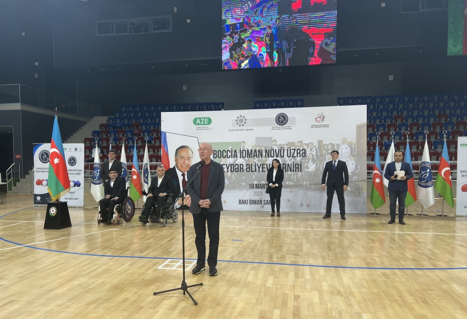 “Boccia idman növü üzrə Heydər Əliyev turniri”nin qalibləri mükafatlandırılıblar
