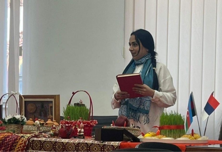 Belqraddakı Azərbaycan Dili və Mədəniyyəti Mərkəzində növbəti dərs Novruz bayramına həsr olunub