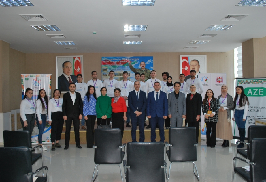 Region gənclərinin Karyera Qış Məktəbi layihəsi yekunlaşıb