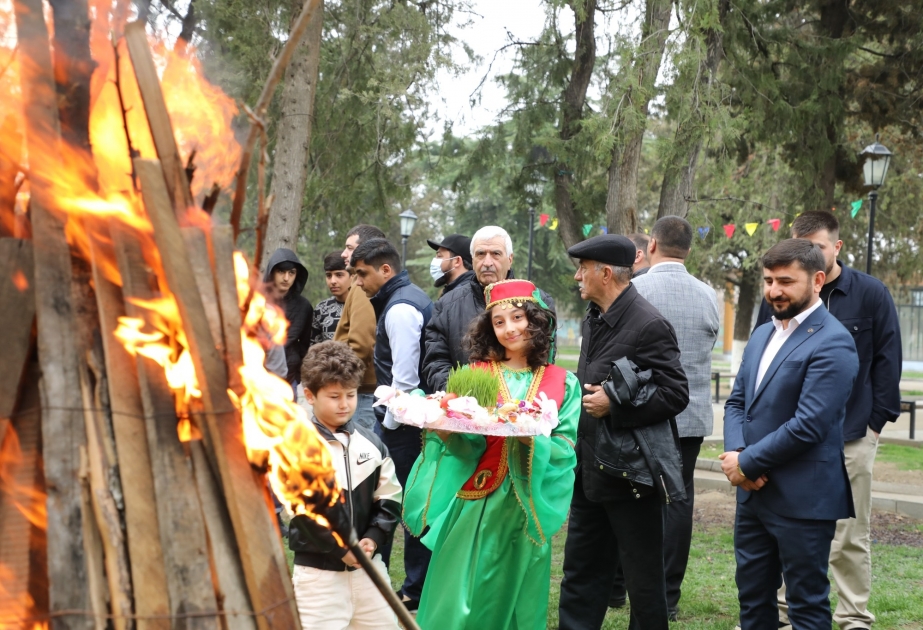 Novruz bayramı Gürcüstanın Qardabani rayonunda qeyd olunub
