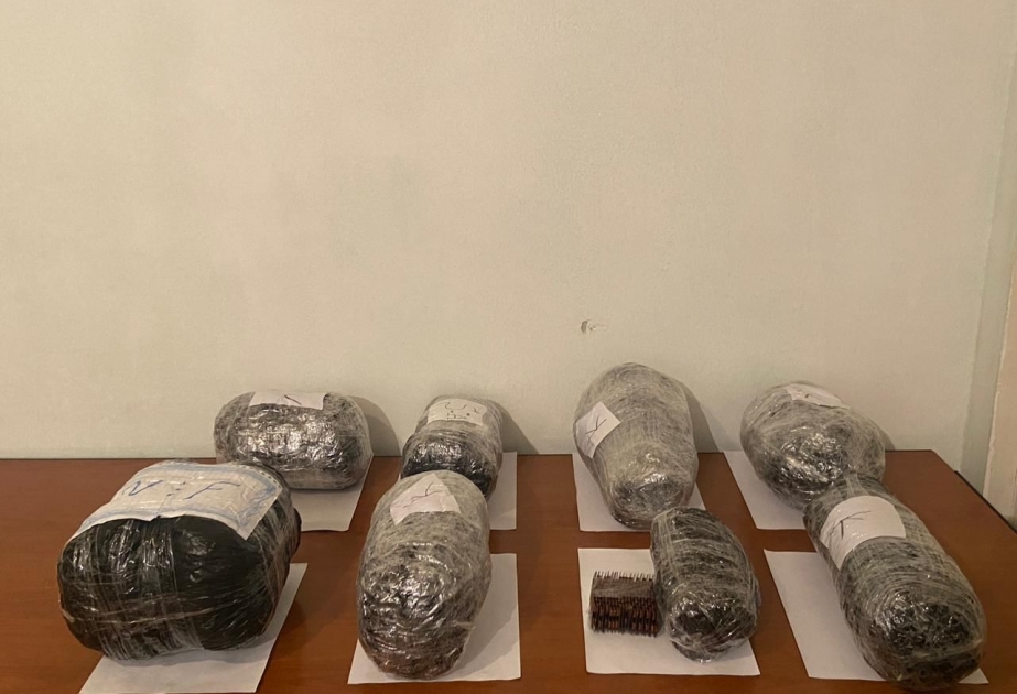 İrandan Azərbaycana 9 kiloqramdan çox narkotik vasitənin keçirilməsinin qarşısı alınıb