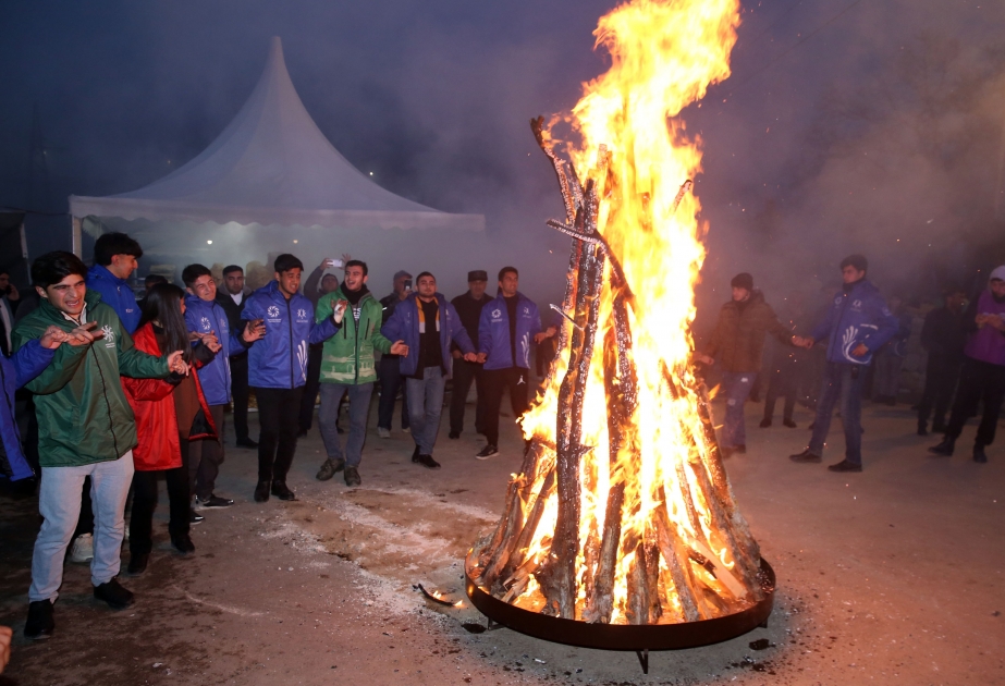Şuşada ekoaksiyanın iştirakçıları üçün Novruz şənliyi təşkil olunub