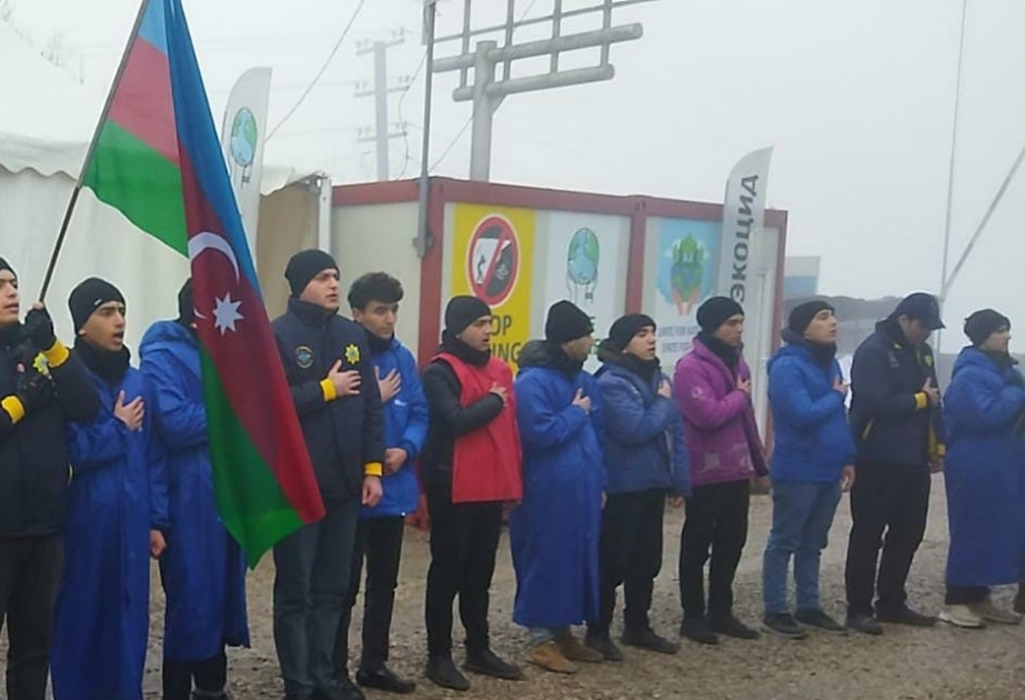 100-cü gün: Ekofəallar baharı Laçın-Xankəndi yolunda qarşılayıblar