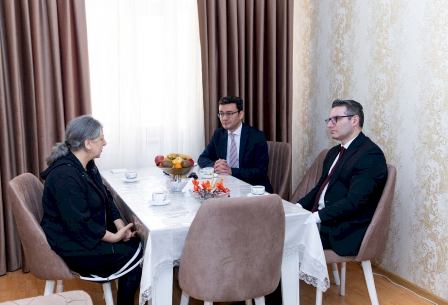 Şəhid Yusif Budaqovun ailəsi ziyarət edilib