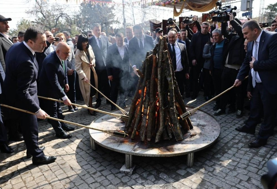 Marneulidə Novruz bayramı qeyd olunub