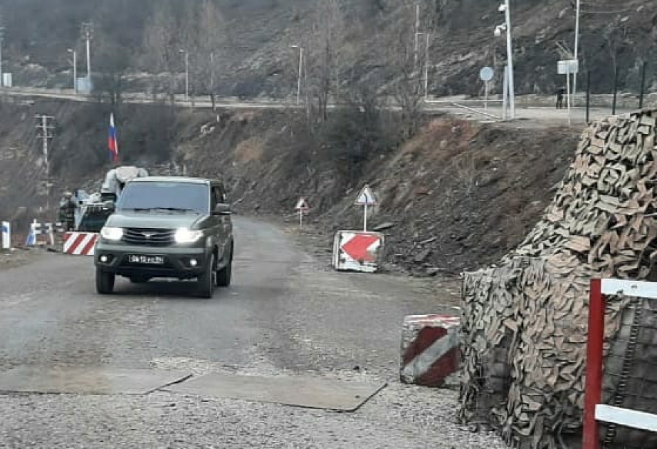 Sülhməramlıların avtomobil karvanı aksiya ərazisindən keçib – YENİLƏNİB
