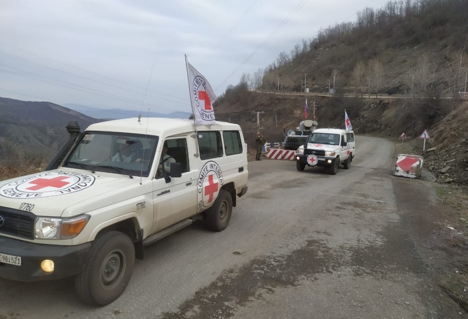 Автомобили МККК беспрепятственно проехали через территорию проведения акции