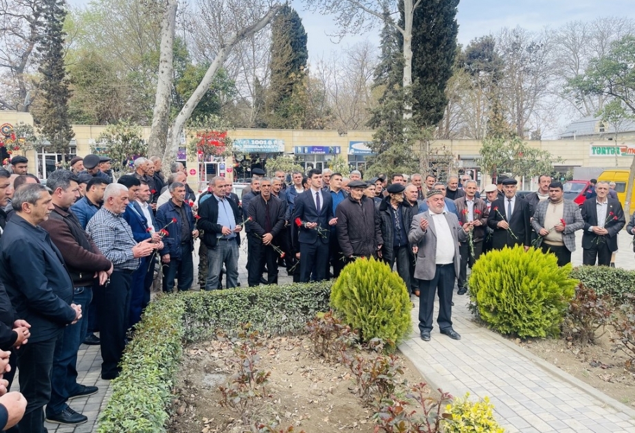 Milli Qəhrəman Vəzir Orucovun xatirəsi anılıb