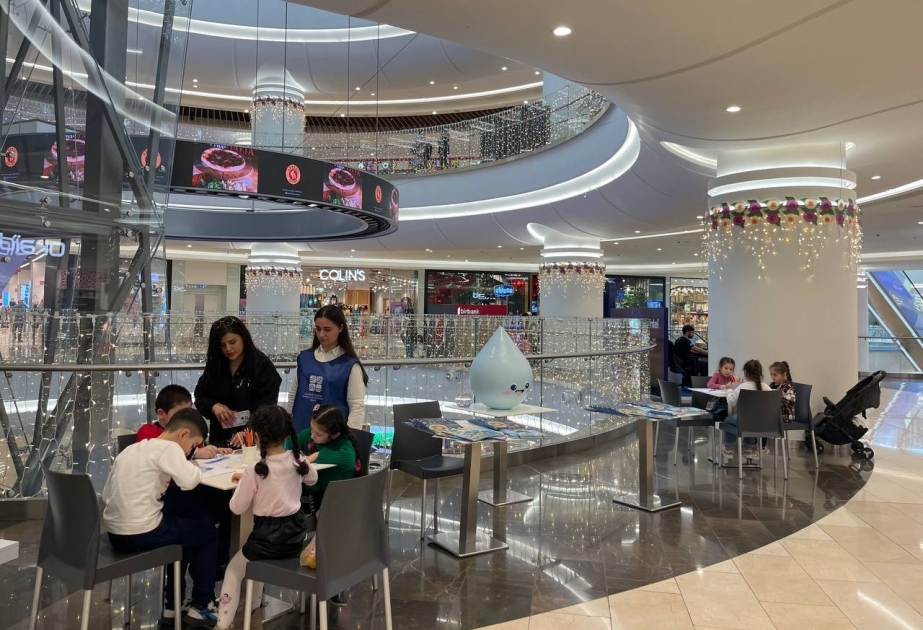 “Dəniz Mall”da suyun əhəmiyyəti və mühafizəsinə həsr olunmuş tədbir keçirilib