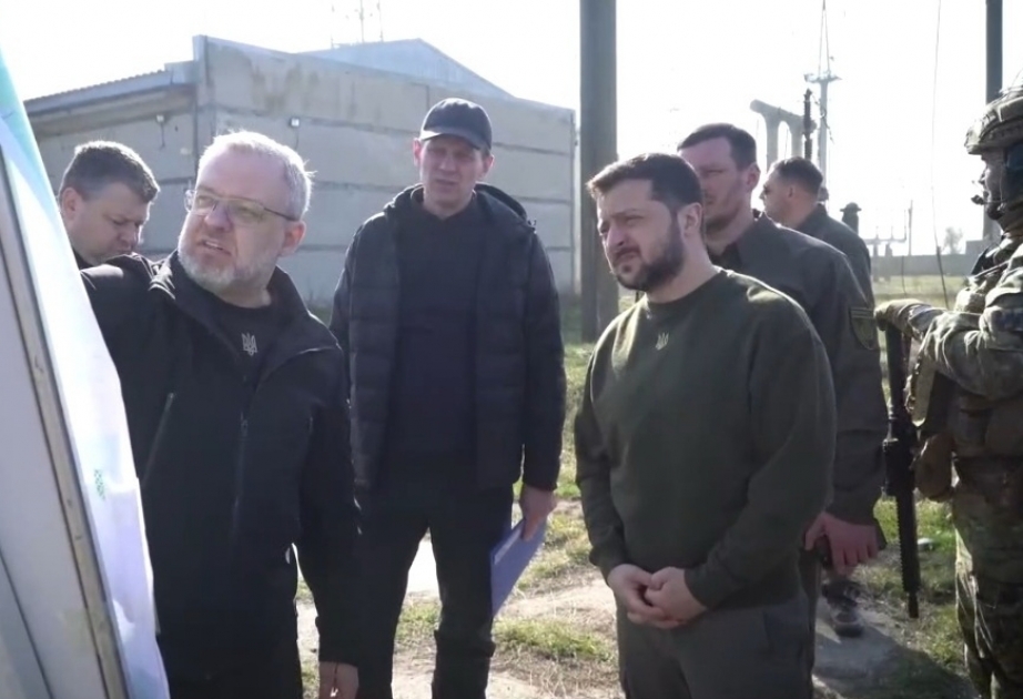 Володимир Зеленский посетил Херсон