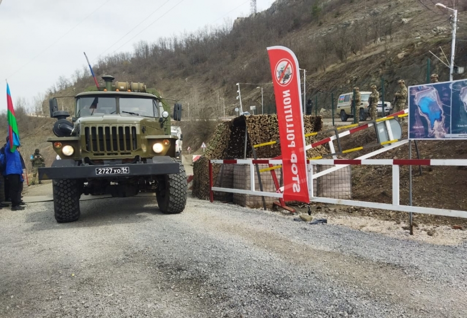 40 more vehicles of Russian peacekeepers move without hindrance through protest area