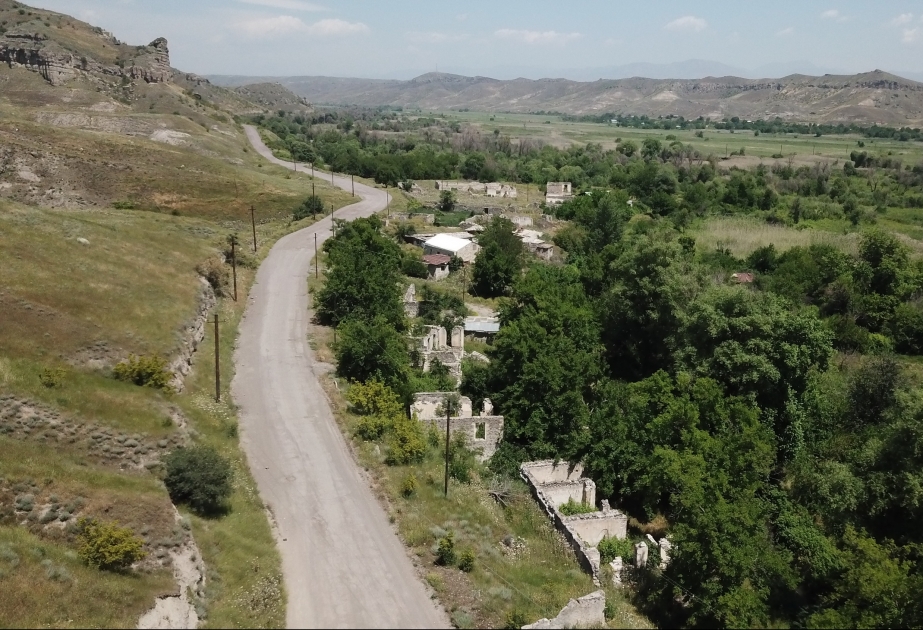 Qubadlı rayonunun Ulaşlı kəndi FOTO